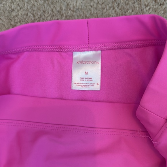 Pink high waisted bathing suit bottom - Picture 2 of 2